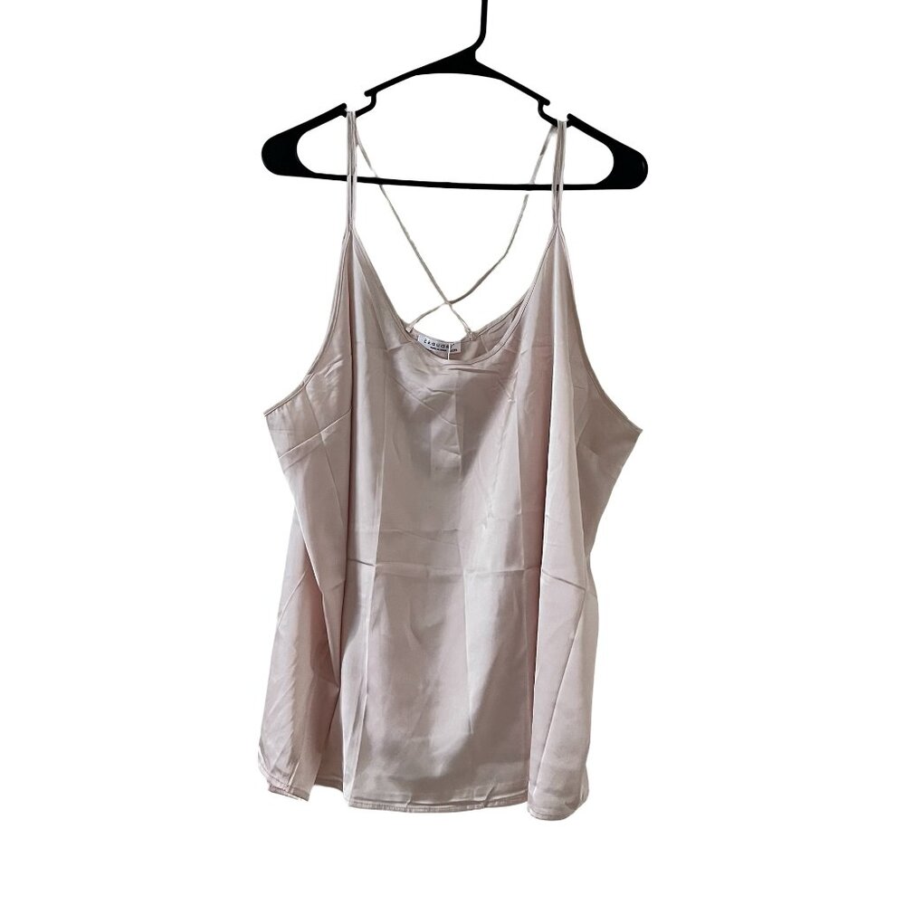 Ekouaer Cross Back Strap Cami